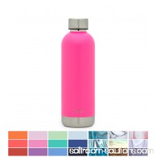 Simple Modern 25oz Bolt Water Bottle - Stainless Steel Hydro Swell Flask - Double Wall Vacuum Insulated Reusable Small Kids Coffee Tumbler Leakproof Thermos - Tropical Seas 569664291